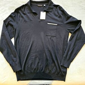 Mens en Thread collared sweater